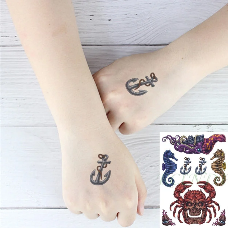 Waterproof Temporary Tattoo Sticker Symbol Totem Wing Tatto on Leg Arm Back Tattos Sexy Flash Tatoo Fake Tattoos for Men Women