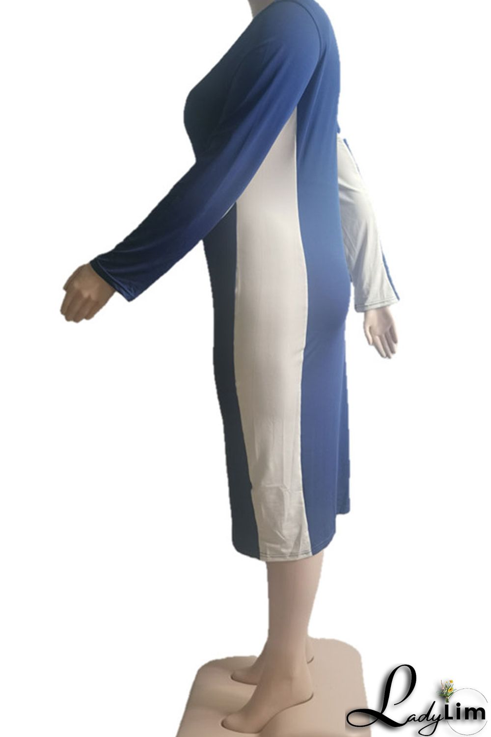 Black Casual Print Split Joint V Neck One Step Skirt Plus Size Dresses