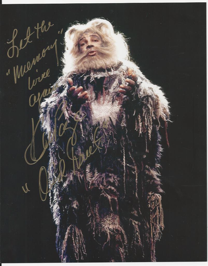 Ken Page - Cats signed Photo Poster painting