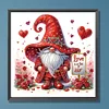 Love Gnome - Crystal Rhinestone Diamond Painting