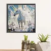 Cartoon Einhorn 5d DIY Diamant Kunst Malerei Kits Teilbohrer Edelstein Kunst 30x30cm