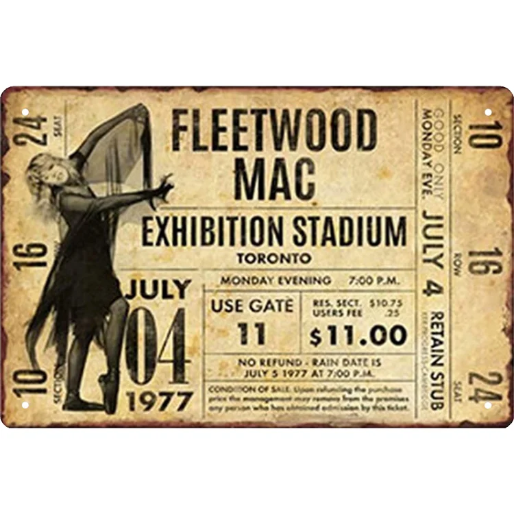 Fleetwood - Vintage Tin Signs/Wooden Signs - 8*12Inch/12*16Inch