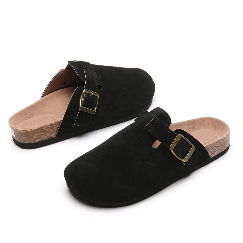 Comemore Summer Couple Slippers Woman Man Clogs Sandals Women Casual Beach Gladiator Flat Shoes Flat Footwear Mules Plus Size 43