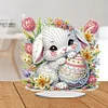 DIY Easter Egg Rabbit Acrylic Special Shape Diamond Painting Desktop Ornament