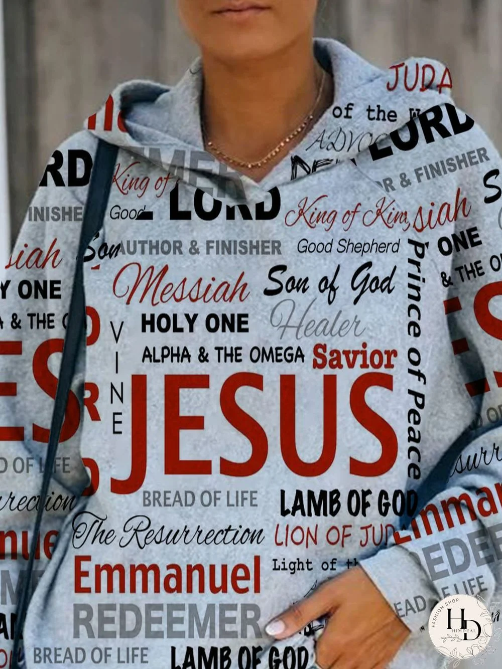 Letter print casual loose Sweatshirts