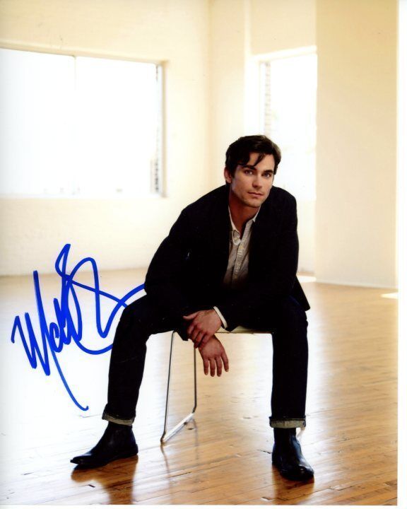 MATT BOMER signed autographed WHITE COLLAR NEAL CAFFREY Photo Poster painting