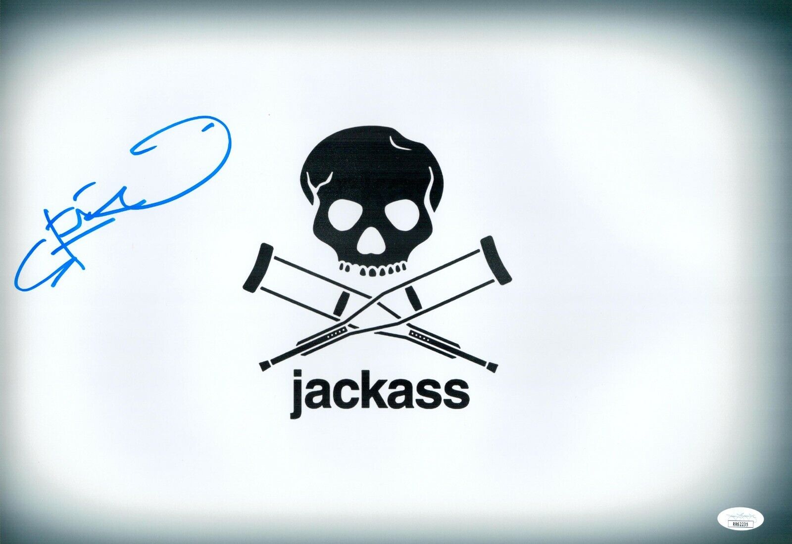 Steve-O Hand Signed 12x18 Jackass Authentic Autograph JSA COA