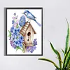 uk.everydayedeals (Limited Stock)Diamond Painting - Full Round - Flower Bird Nestle
