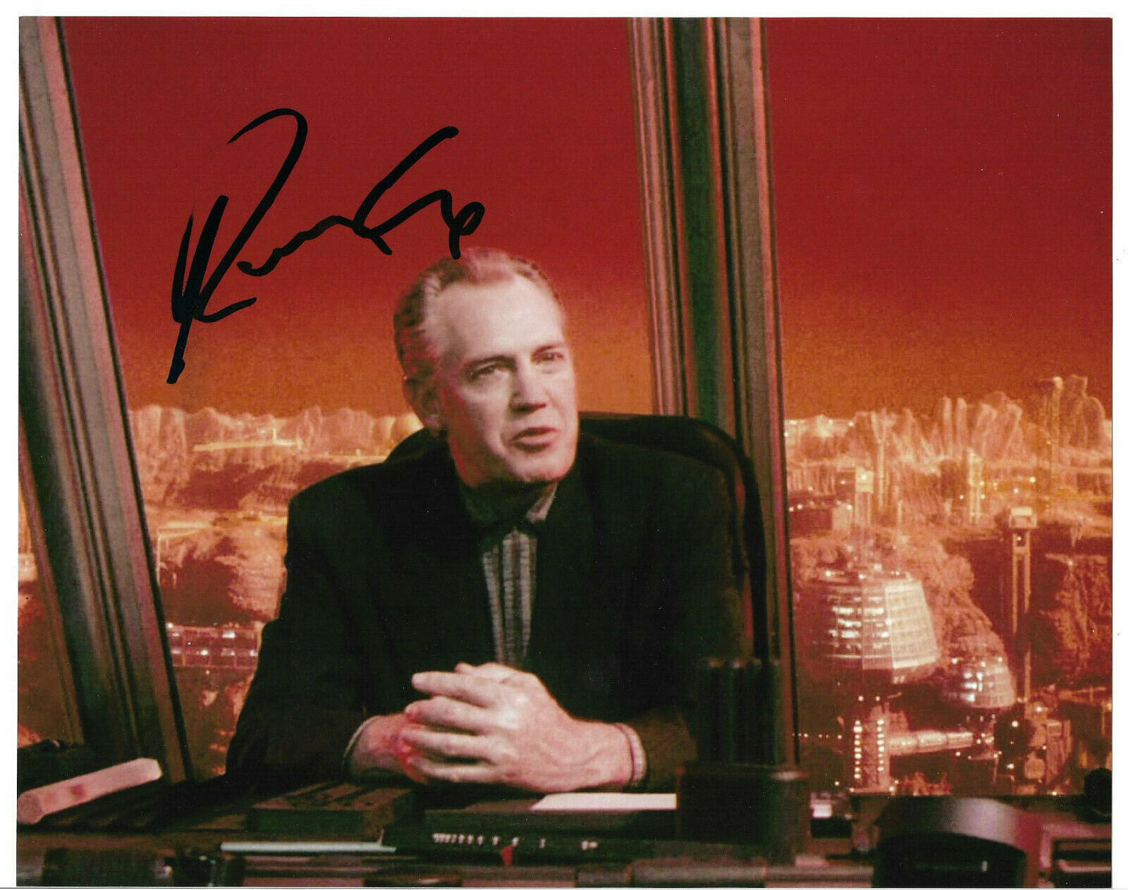 Ronny Cox Authentic Signed 8x10 Photo Poster painting Autographed, Total Recall, Cohaagen