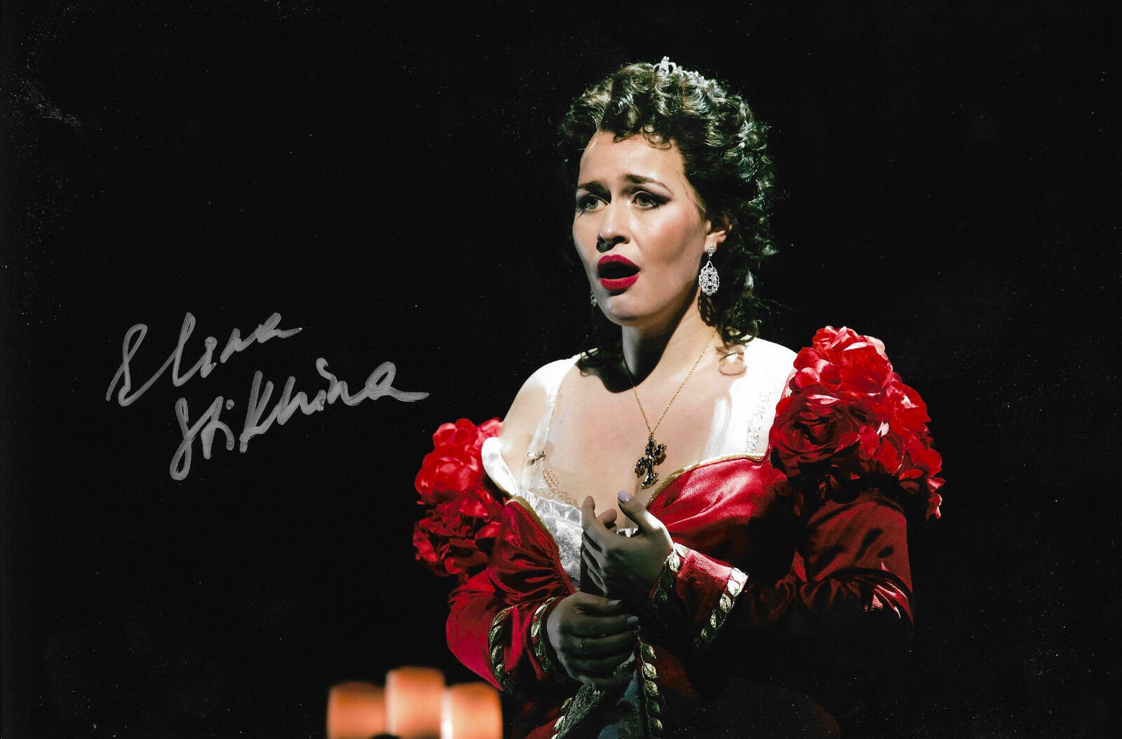 Elena Stikhina Opera signed 8x12 inch Photo Poster painting autograph