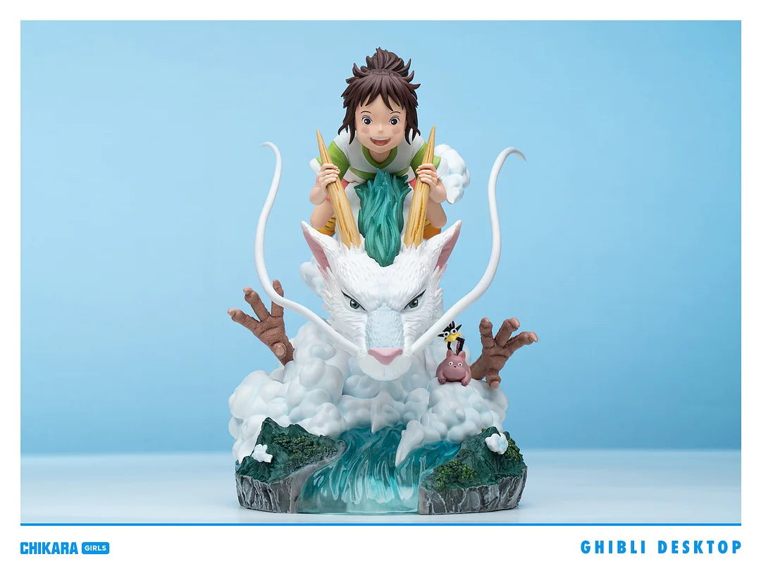 Hayao Miyazaki Movie Series Chihiro Ogino & Haku - Spirited Away