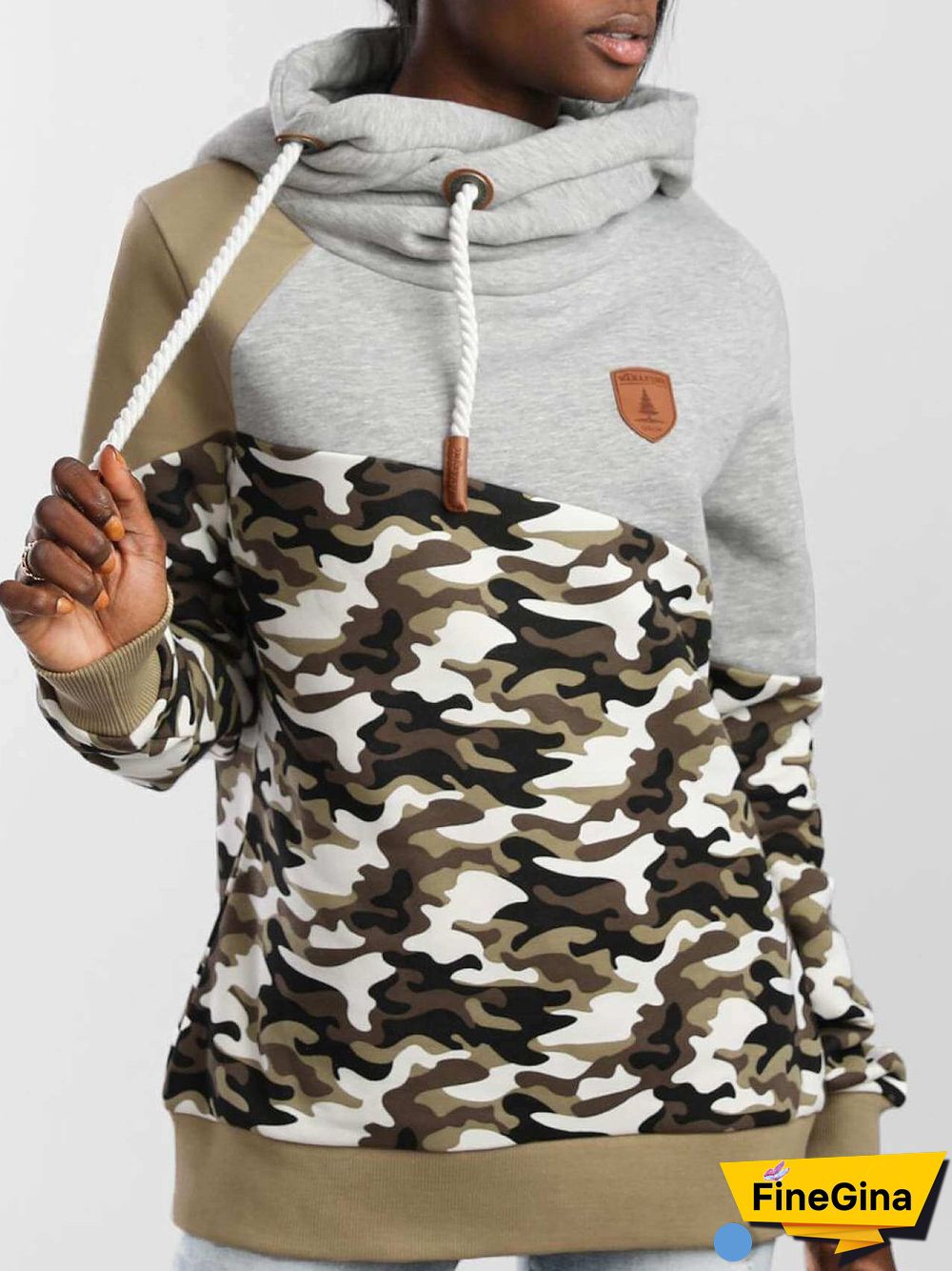 Camo Casual Hoodie Sweatshirts