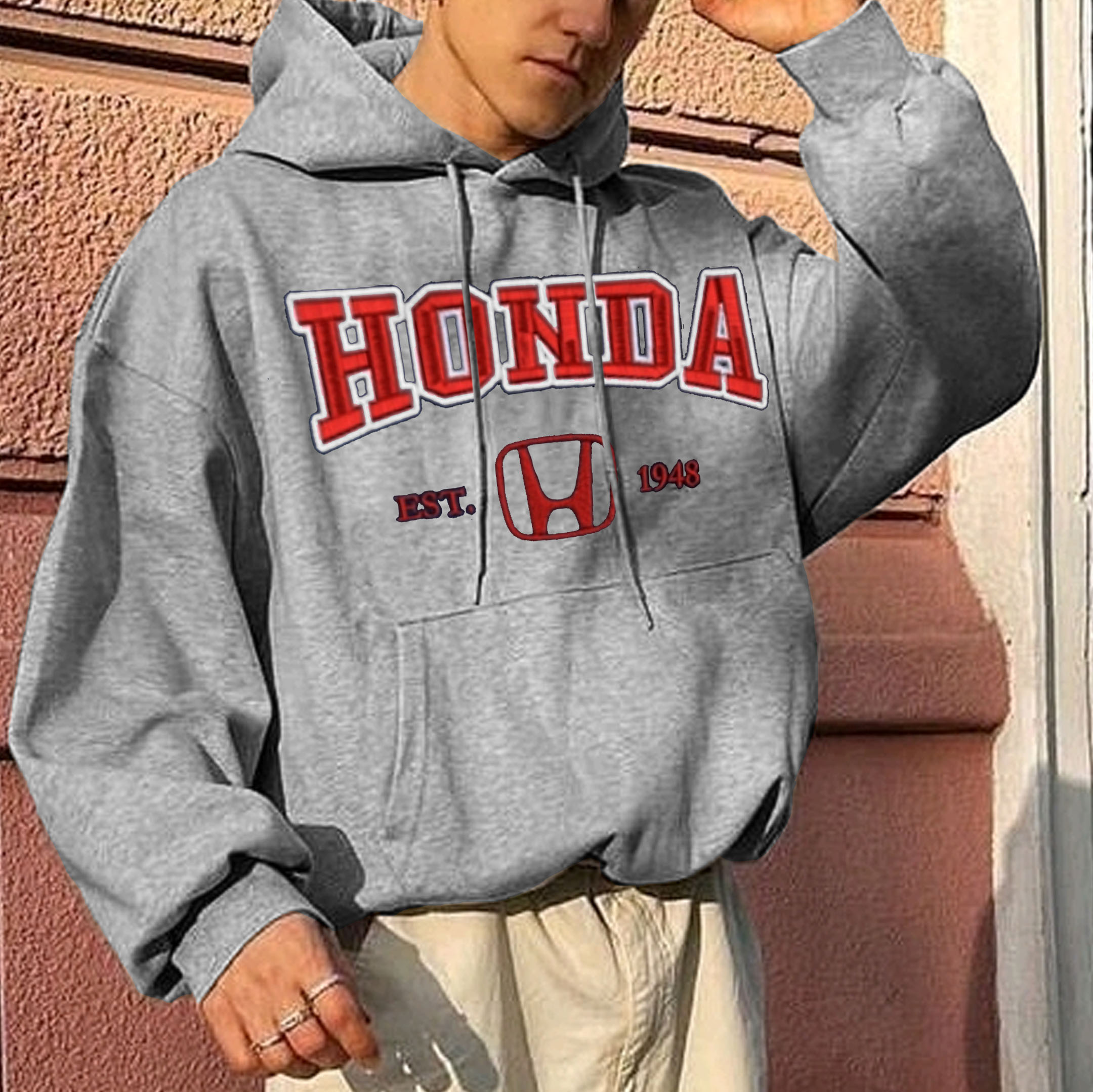 Unisex Vintage Oversized 80'S HONDA Hoodie