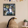 Journée mondiale du chat-partiel spécial diamant peinture-30 * 30cm