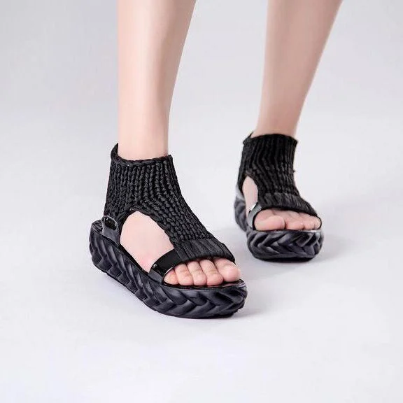2019 New Shoes Women Sandals Summer Shoes Sandals on The Platform Flip Flops Gladiator Bottom Women Shoes