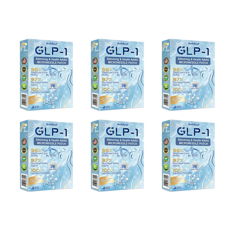 🏥FDA Store | 𝐵uil𝗱𝐿ea𝐟&reg; 𝑺𝑀𝗚T-𝑮𝐋𝑃-1 𝐒limming & 𝐻ealth 𝑁ano 𝑀icroneedle 𝑃atch with Collagen & Matrixyl 3000 丨Obesity,Cardiovascular Diseas, Diabetes, Sleep Apnea, Joint Problems and More