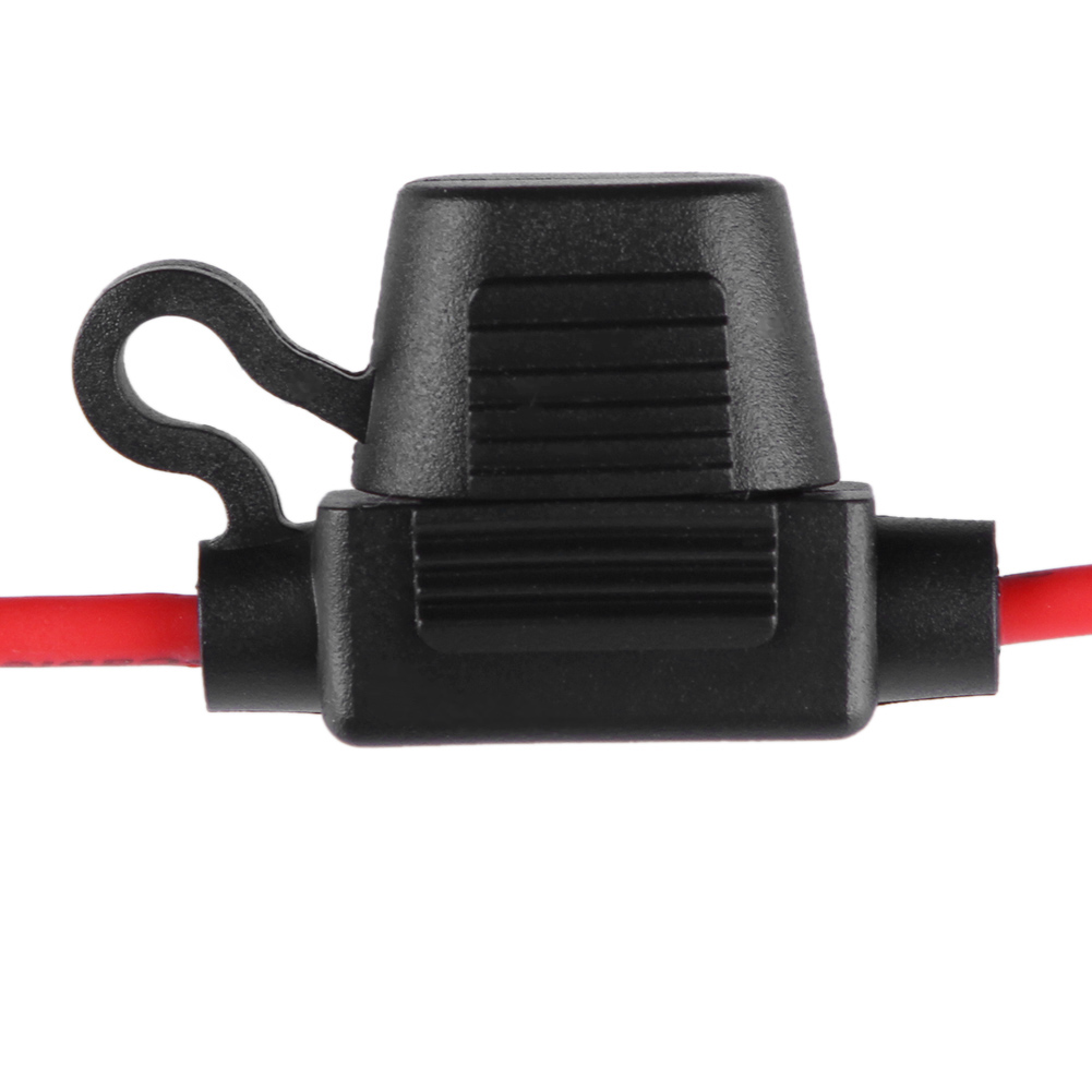 

Mini In-Line Car Blade Fuse Holder 0.5ft 18AWG Wire with Waterproof Cover, 501 Original