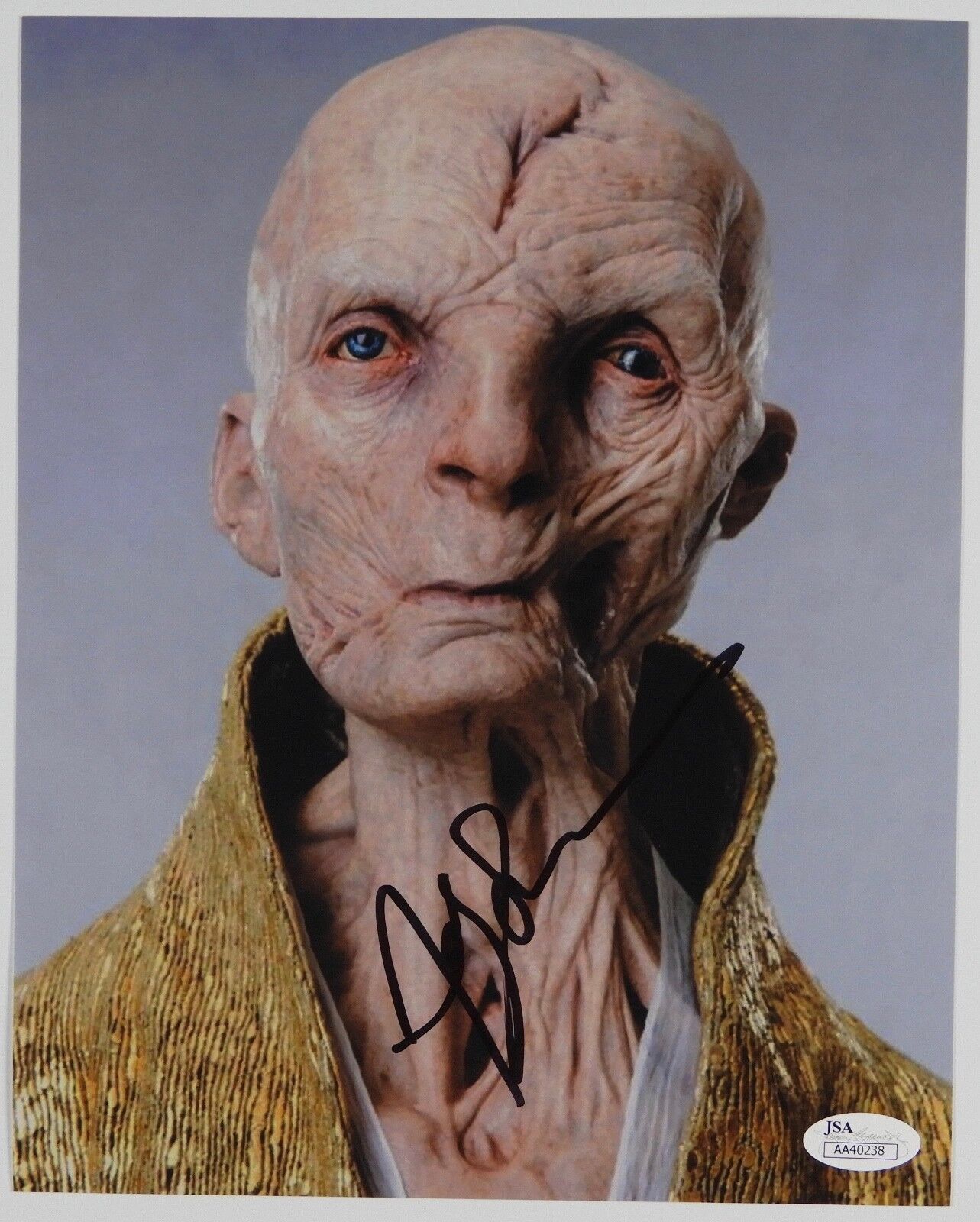 Andy Serkis Star Wars The Last Jedi JSA signed autograph 8 x 10 Photo Poster painting