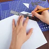 PVC Cutting Mat Board Engraving Hard Pad Handwriting Plank Measuring Pad