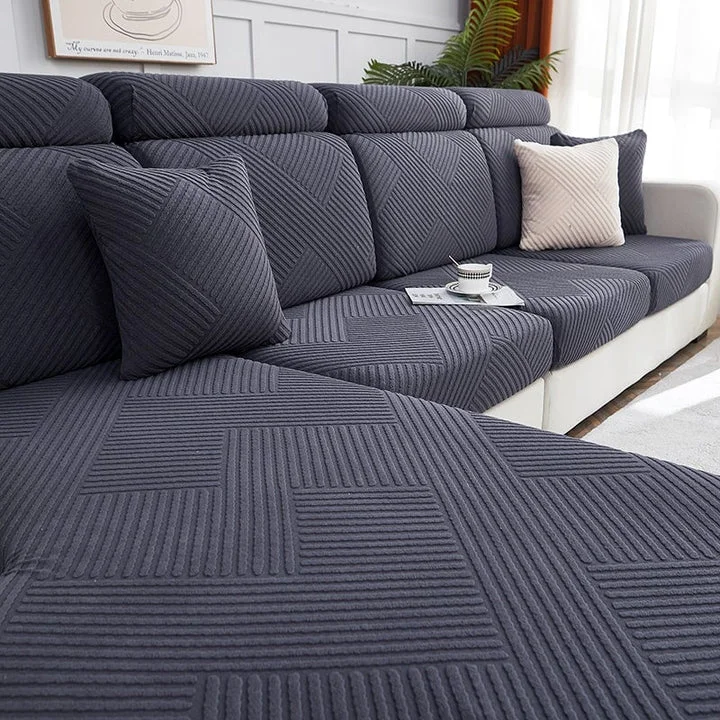 Sectional Sofa Cover | Zig Zag