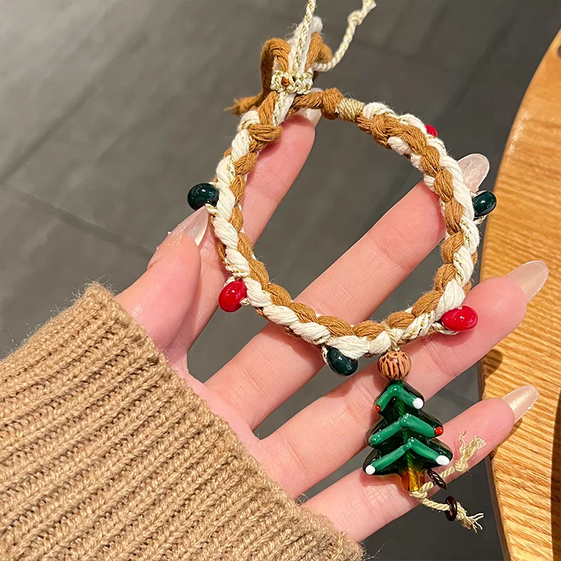Danccia “Handwoven Christmas” Bracelet {December only}