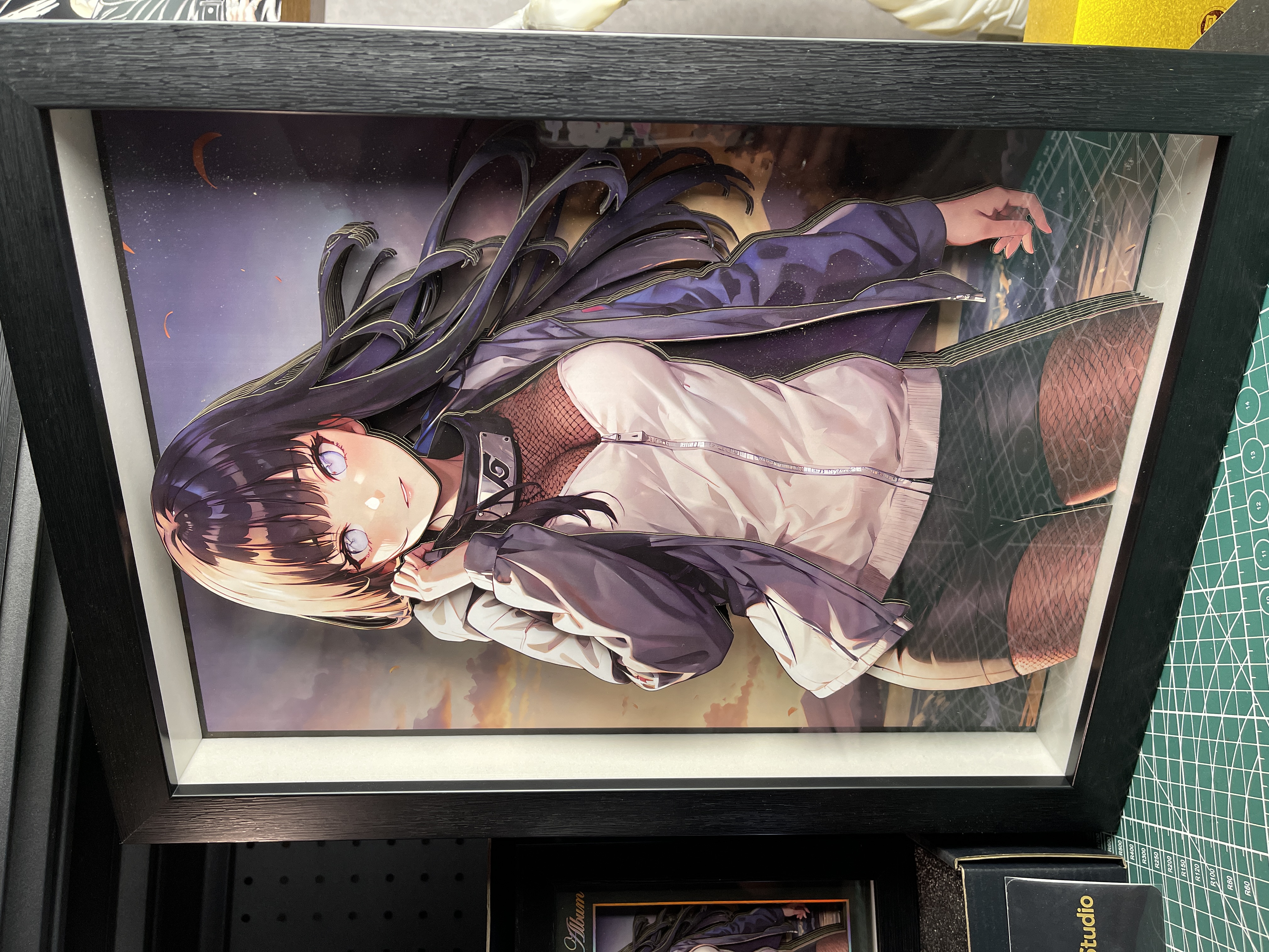 IN-STOCK Black Box Studio - Naruto Decorative Painting of Hyūga Hinata Scene-