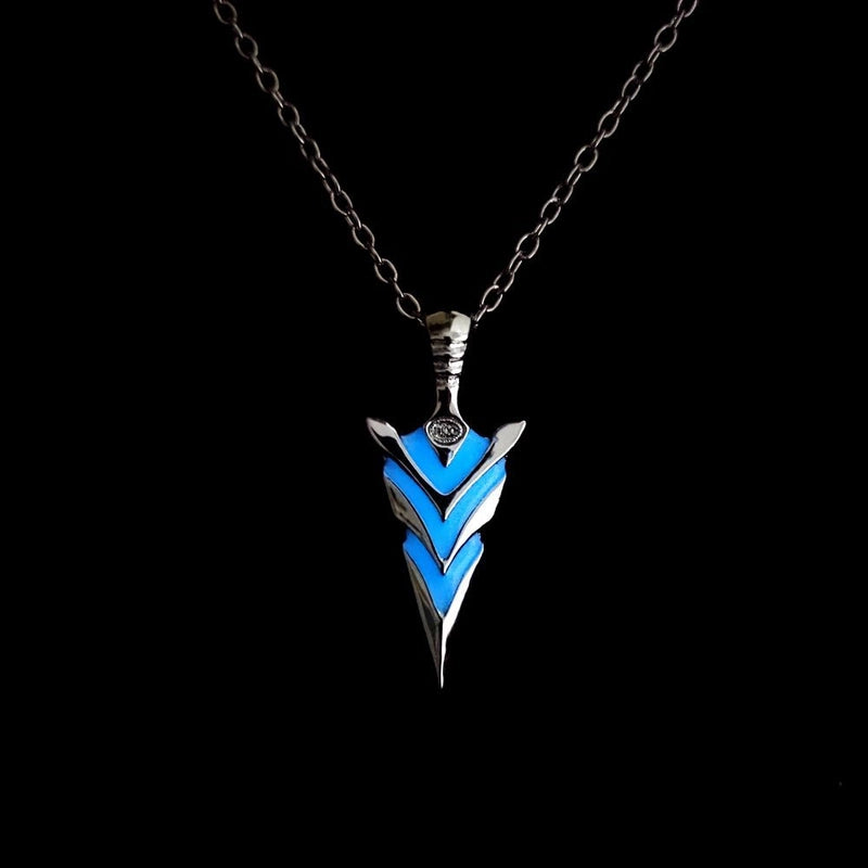 Retro Color Block Alloy Plating Men's Pendant Necklace