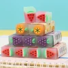 20PCS Cute Cartoon Pets Fruits Ocean Space Creative Erasers for Kids Student Office Exam Stationery Gift