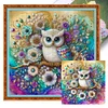 (Multi-Style) Flower Animal-18CT Stamped Cross Stitch  30*30cm/11.81*11.81in