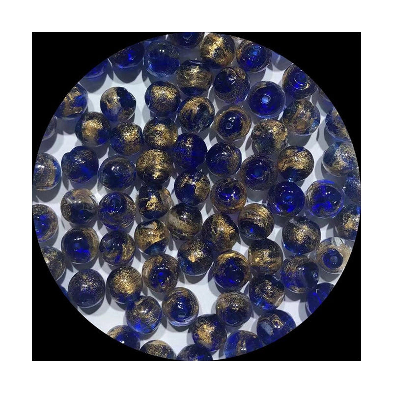 10 Pieces Diameter 8Mm Glass Geometric Jewelry Accessories