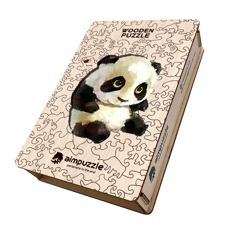 Panda Wooden Jigsaw Puzzle