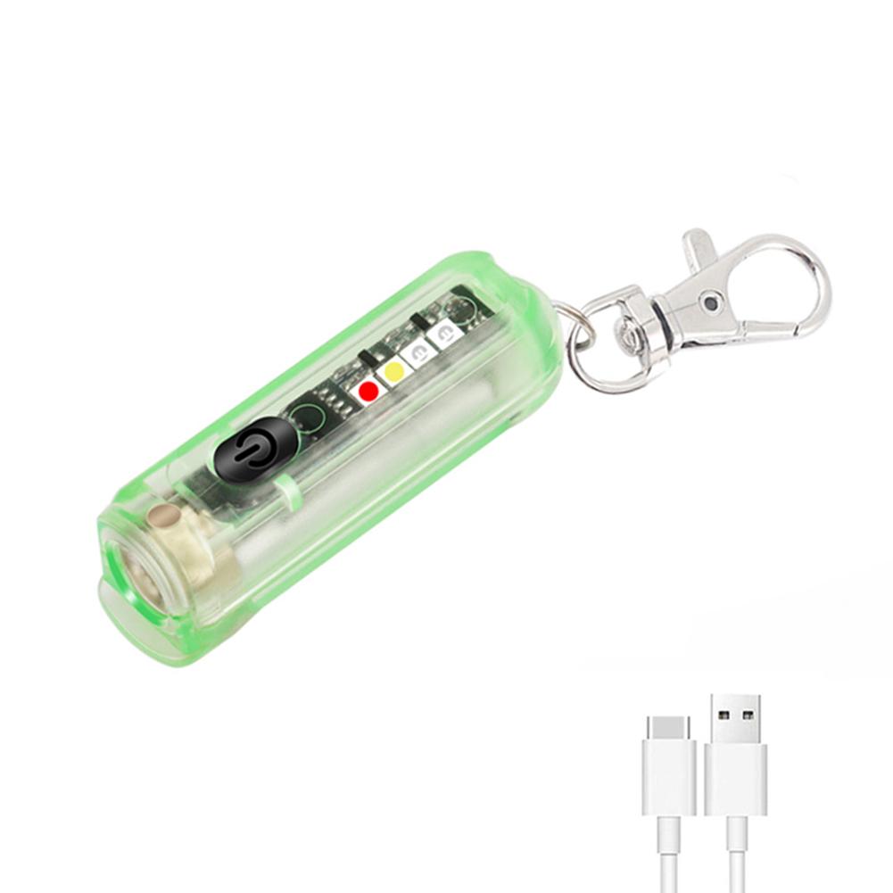 

Mini LED EDC Flashlight Fishing Camping Emergency Keychain Lights (Green), 501 Original