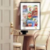 A3 & 4K Size Shinnosuke Nohara Personal Collection Decorative Painting - Crayon Shin-chan Decoration Painting - HuangGua Studio