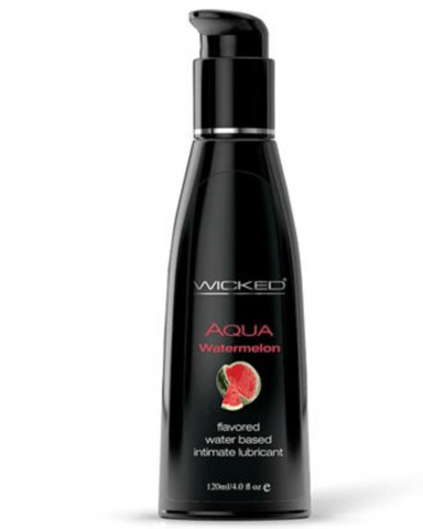 Pornhint Wicked Aqua Watermelon Flavored Lubricant - 4 Oz