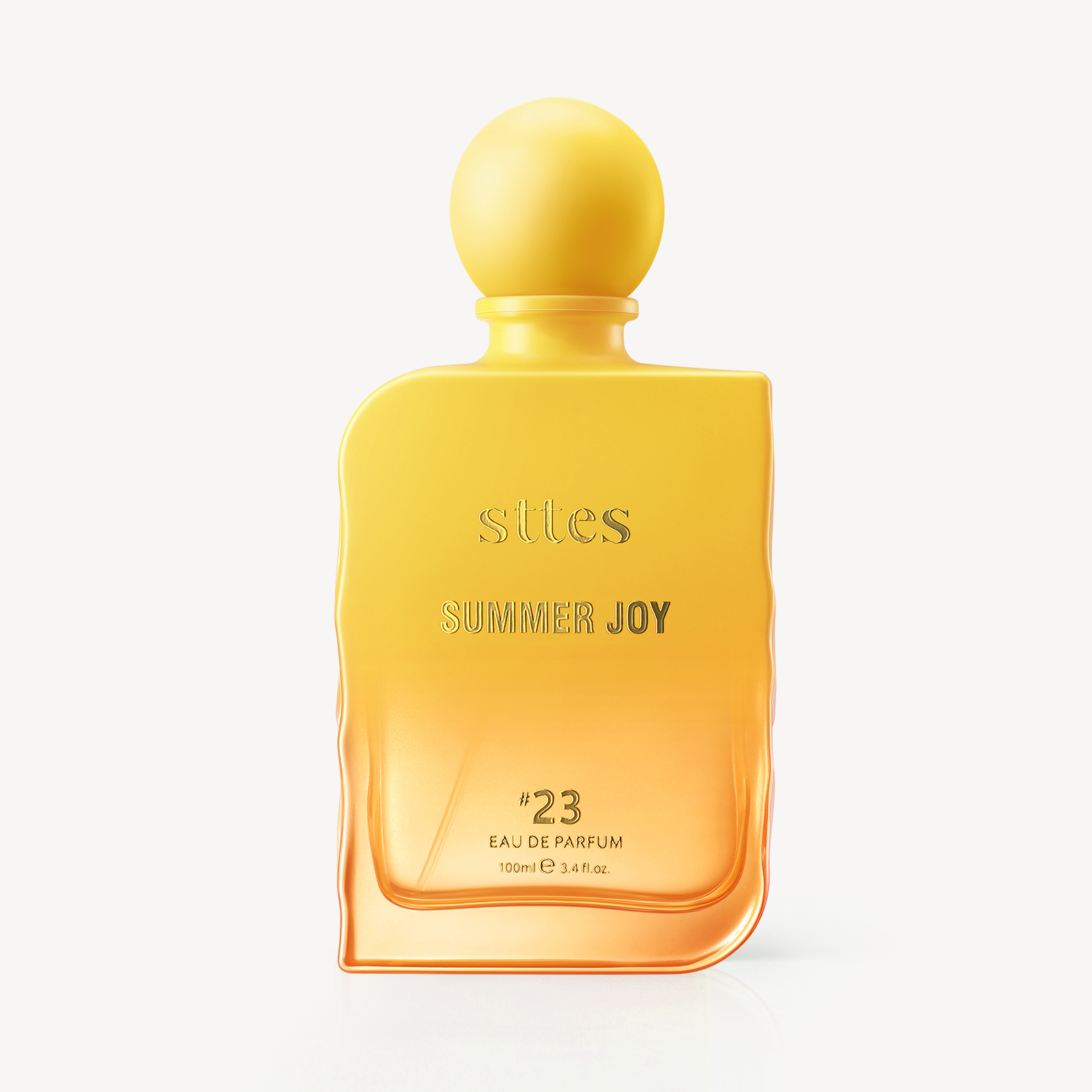 Sttes Perfume #23 Summer Joy Eau de Parfum for Women, Pear Banana Coconut Vanilla Sandalwood Perfume Spray, Tropical Gourmand Summer Fragrance, Long Lasting Scent,100ml