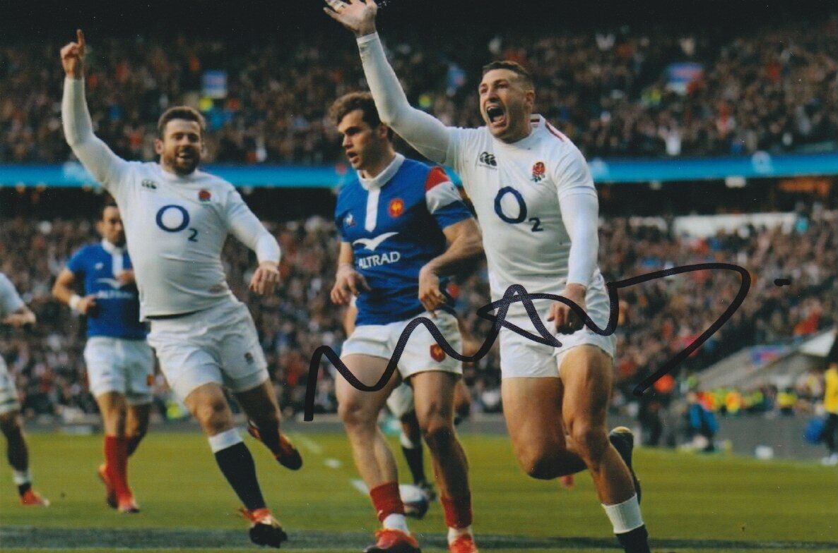 Jonny May Hand Signed 6x4 Photo Poster painting Rugby Autograph England 2