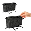 12L Outdoor Hiking Accessory Pouch Multifunctional Expansion Pouch Expandable External Storage Bag Anti-Scratch Ultralight Backpack Hanging Pack for Hiking and Short-Trip Travel