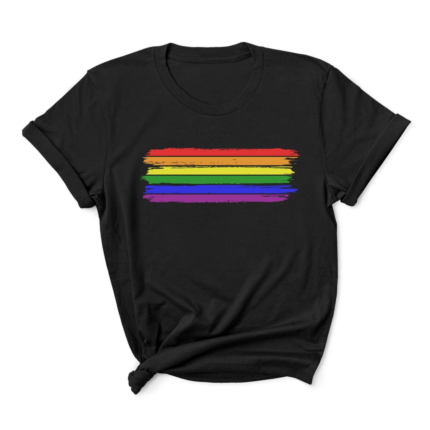 Grunge LGBTQ pride t-shirt