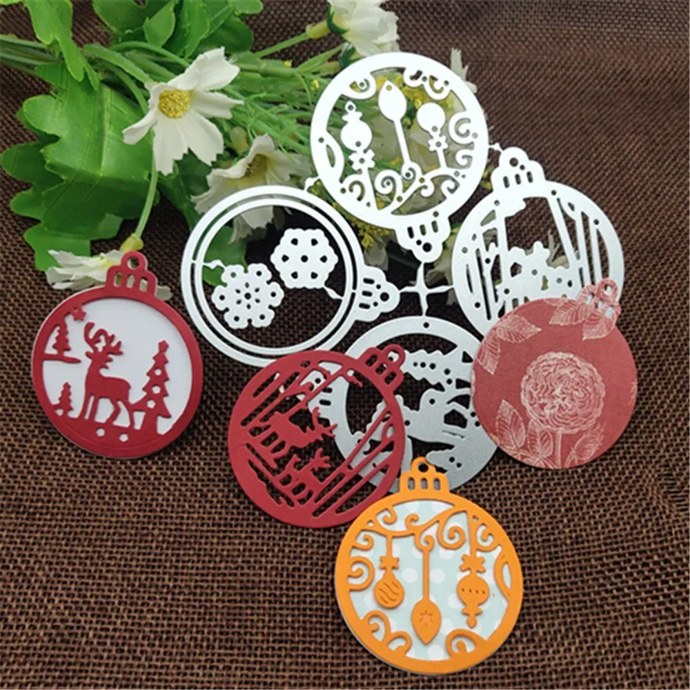 4pc Christmas snowflak Metal Cutting Dies Stencils For DIY Scrapbooking Decorative Embossing Handcraft Die Cutting Template