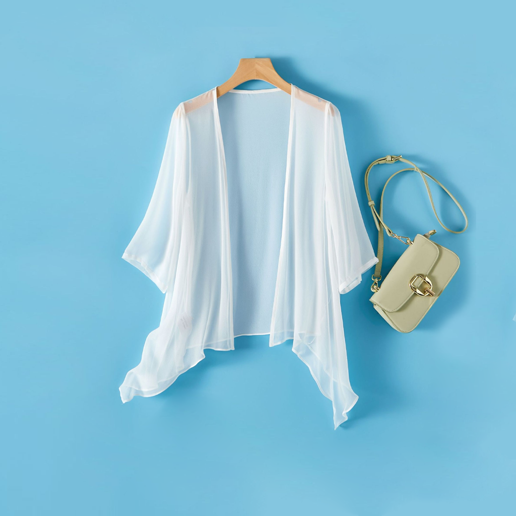 Classic 100% Mulberry Silk Cardigan For Modern Wardrobes REAL SILK LIFE