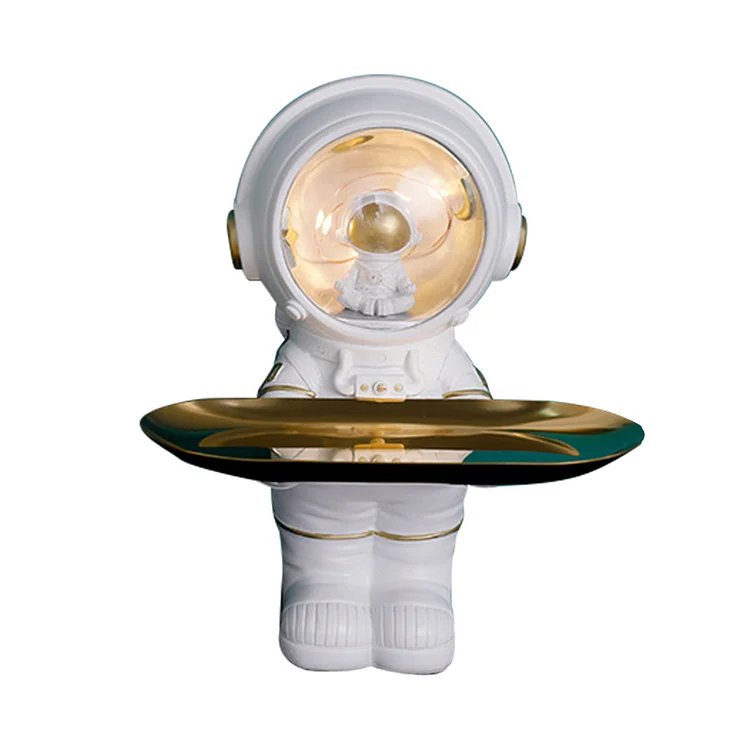 【Ornament】Home Decor Resin Ornaments-Key Storage Spaceman Astronaut Tray gbfke