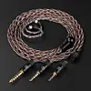 Earphone Wire Silver-Plated Copper OFC Copper Earphone Cable for TRN MT1 MAX TA4