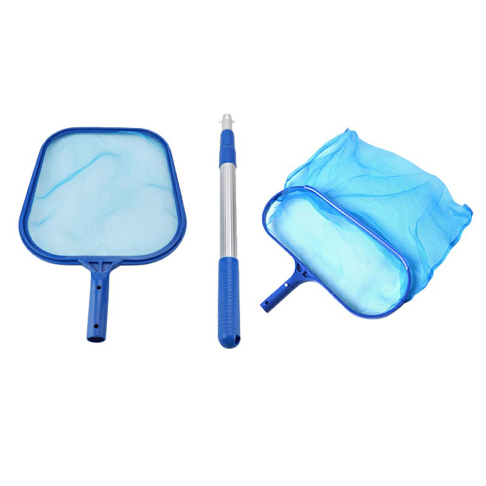 

Swimming Pool Fishing Net Pond Cleaning Leaf Skimmer Mesh w/Telescopic Pole, 501 Original