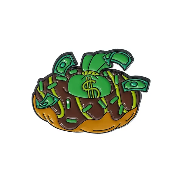 Foto del pin Dólar Hamburguesa Feliz