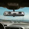 10 Inch Inner Mirror Black Auto Inside Rearview Mirror ABS Glass Car Accessories