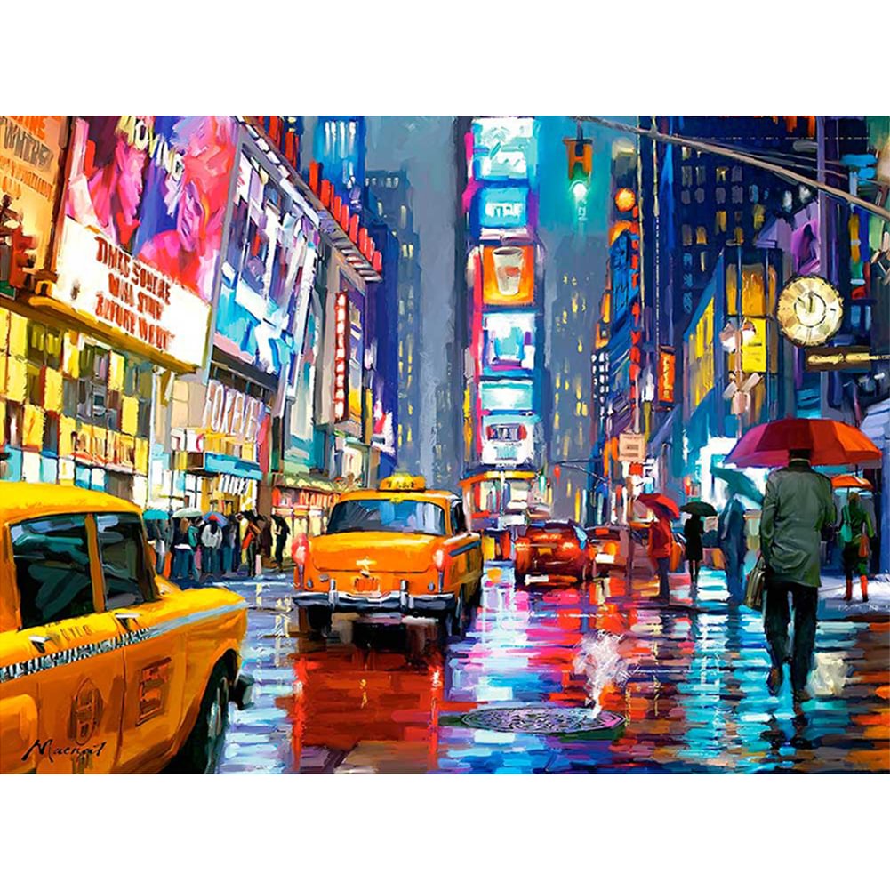 Diamond Painting - Full Round - Streetscape(40*30cm)