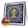 Mandala Baum des Lebens - speziell geformtes Diamond Painting - 30*30cm
