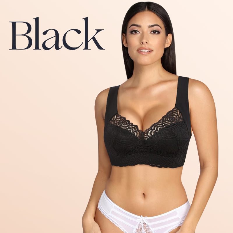 Ultimate Lift Stretch Full-Figure Seamless Lace Cut-Out Bra