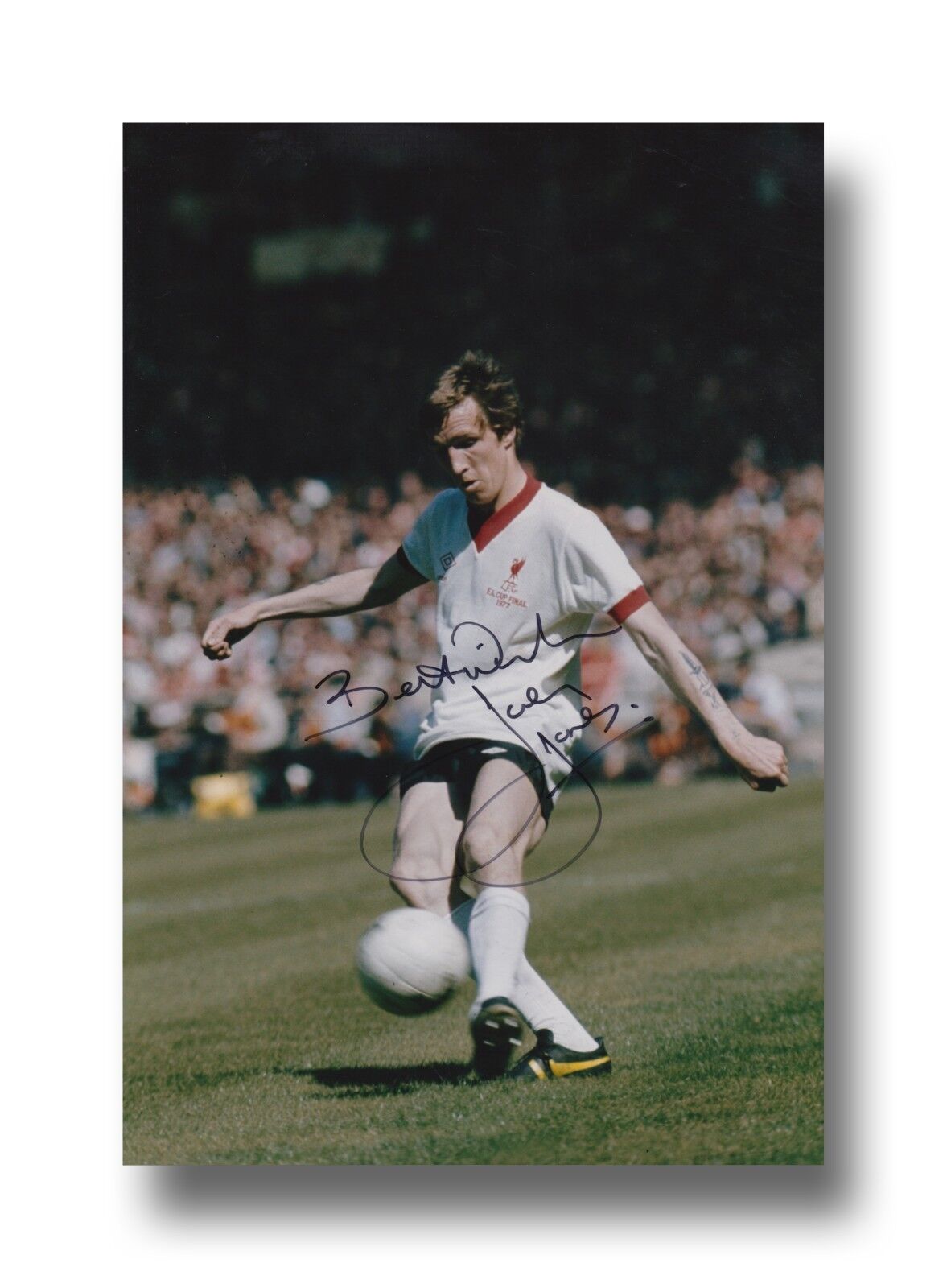 JOEY JONES HAND SIGNED 12X8 Photo Poster painting LIVERPOOL 3.