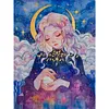 Moon Fairy-11CT Stamped Cross Stitch 45*60cm/17.72*23.62in (Big Size) tapestrymarket